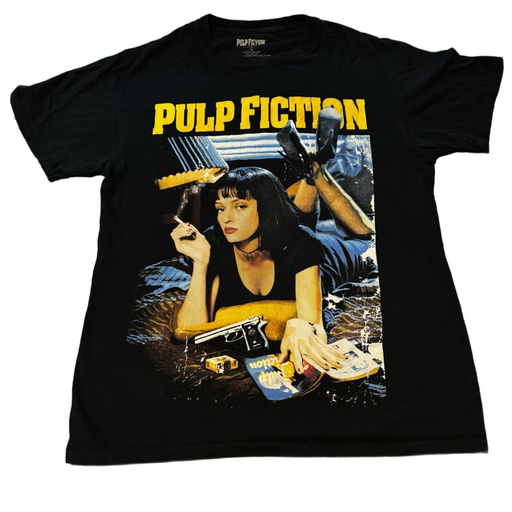 Pulp Fiction Graphic Tee An Ode To The 1994 Quinton Tarantino Film. Unisex Sm